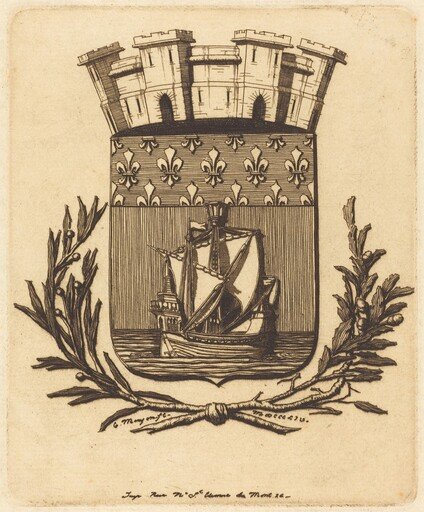 Armes symboliques de la ville de Paris (Symbolical Arms of the City of Paris)