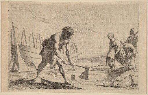 Ulysses on the Island of the Goddess Calypso