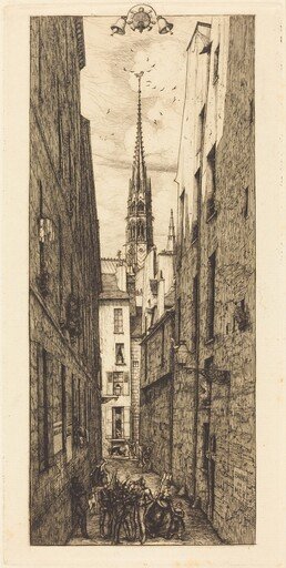 La Rue des Chantres, Paris (Chantrey Street, Paris)