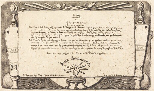 La Loi lunaire, 1er planche ("Lunar" Law, 1st plate)