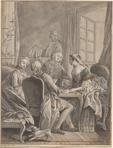 A Game of Cards [recto]