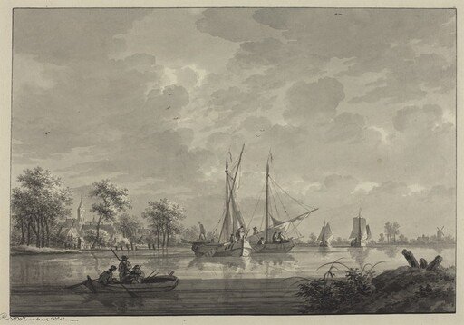 Tull on the River Waal