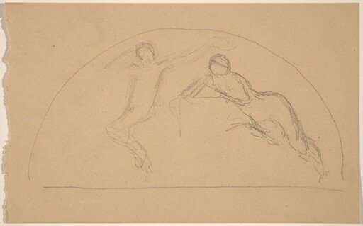 Study of Figures in a Lunette