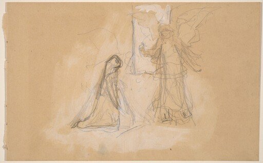 Study of a Figure from Behind [recto]