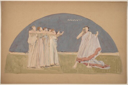 Study for a Lunette