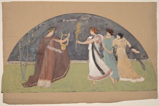 Study for a Lunette
