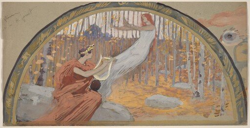 Study for a Lunette