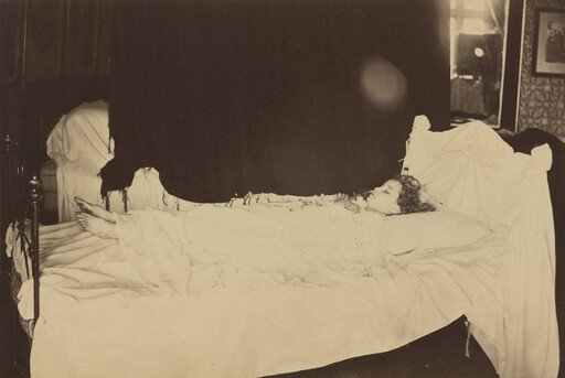 Deathbed Study of Adeline Grace Clogstoun