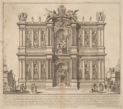The Seconda Macchina for the Chinea of 1746: The Territories of the Kingdom of Naples