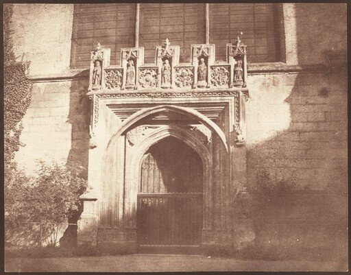 An Ancient Door in Magdalen College, Oxford