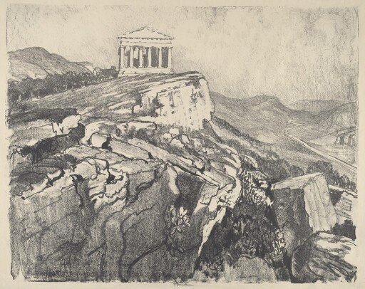 The Temple of Concord on the Wall, Girgenti