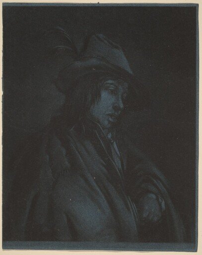 Young Man Playing the Hurdy-Gurdy