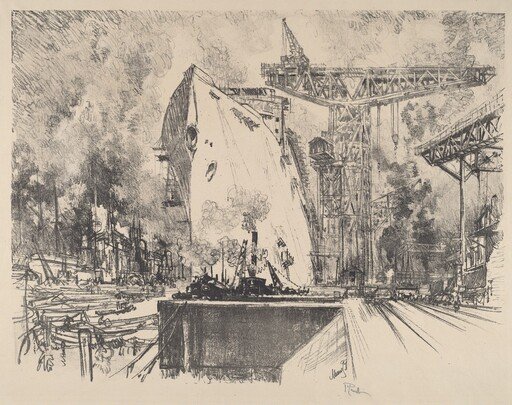 Building the Bismarck, Hamburg