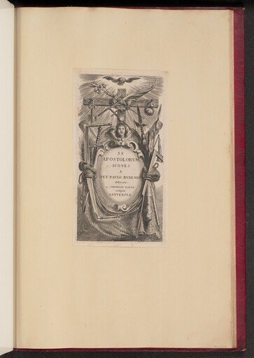 Title Plate for SS. Apostolorvm Icones