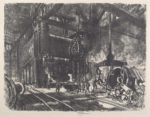 In the Land of Brobdingnag, the Armour Plate Bending Press