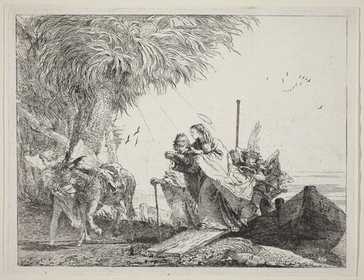 The Holy Family Disembarking