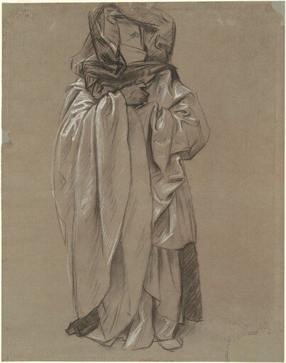 Study of Ezekiel for "Frieze of Prophets"