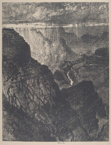 Storm in the Grand Canyon