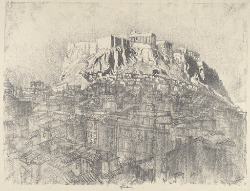Sunrise over the Acropolis