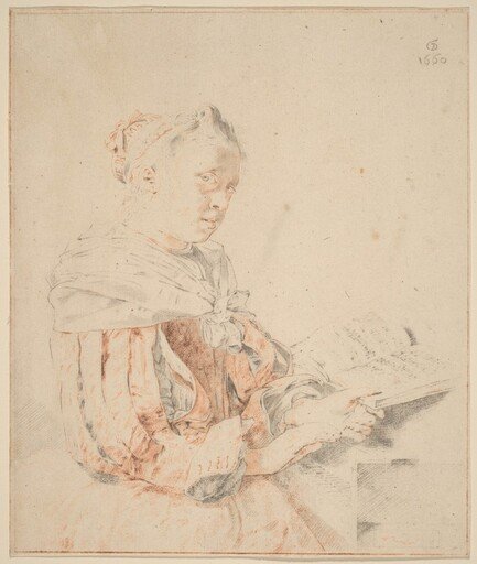 Young Girl at the Keyboard