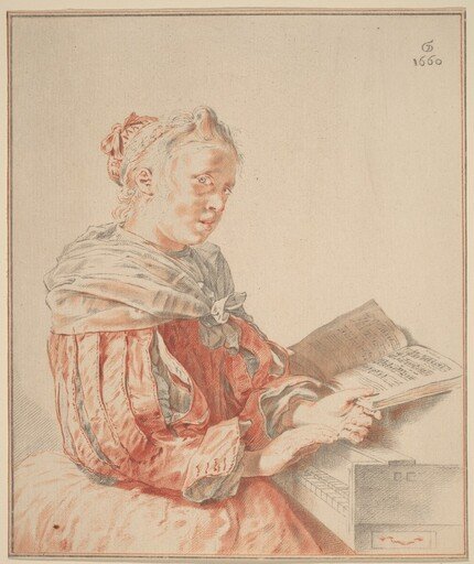 Young Girl at the Keyboard