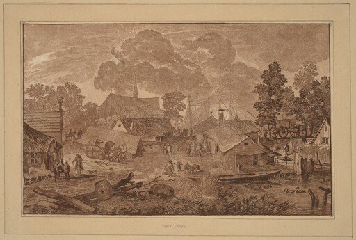 Village with Pond