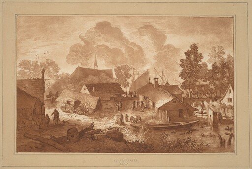 Village with Pond