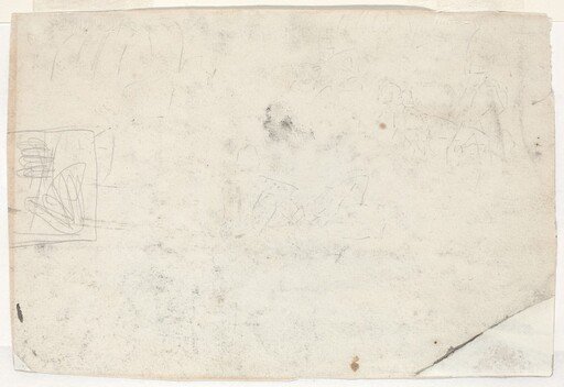 Figure on Horseback and Other Studies [verso]