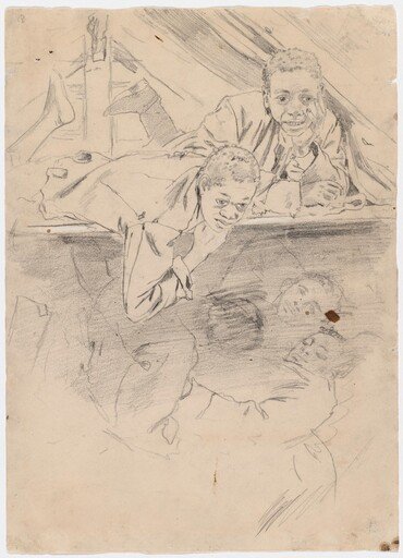 Study for "Army Boots" [verso]
