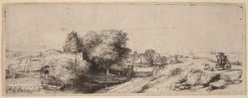 Landscape with a Milkman