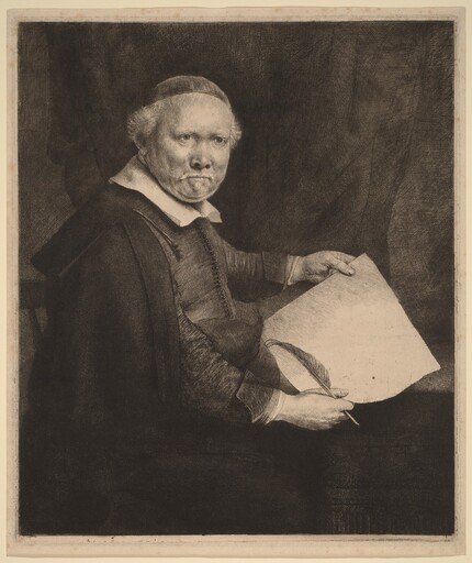 Lieven Willemsz van Coppenol: the Larger Plate