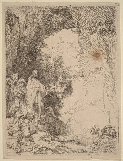 The Raising of Lazarus: Small Plate