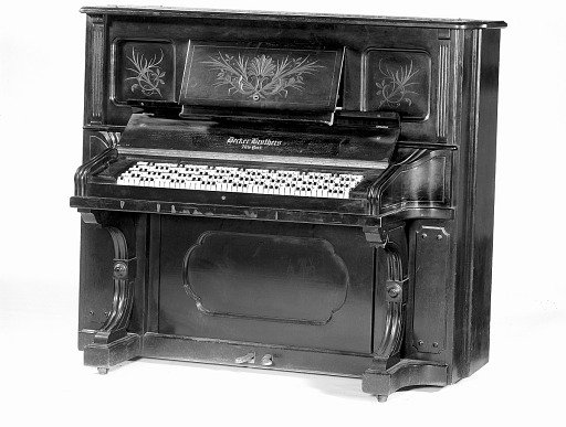 Decker Brothers Upright Piano with Jankó Keyboard