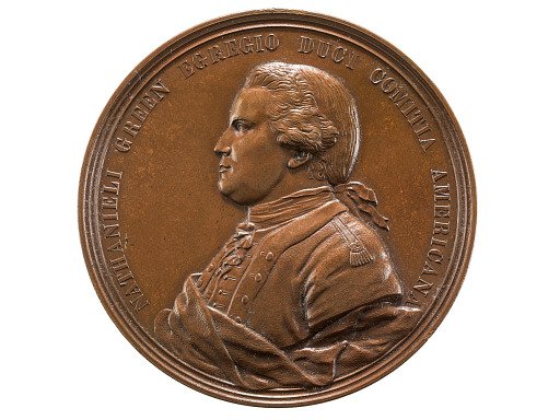 Nathanael Greene at Eutaw Springs, United States, 1781 (U.S. Mint copy dies)