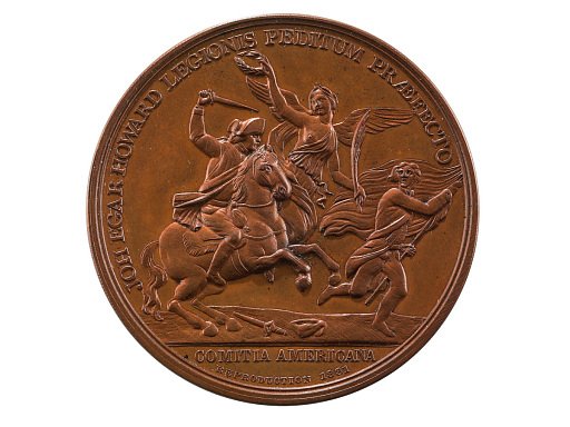 John Eager Howard at the Cowpens, United States, 1781/1881 (U.S. Mint copy dies)