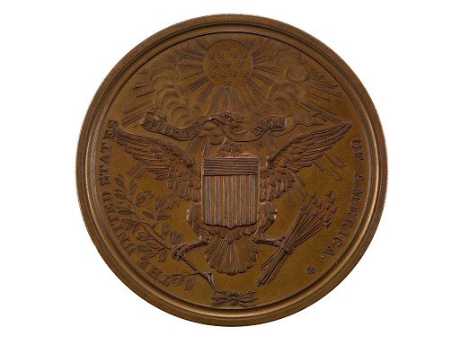 Diplomatic Medal, United States, 1876 (U.S. Mint copy dies)