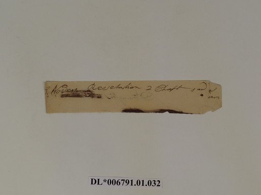 sheet (paper), fragment of