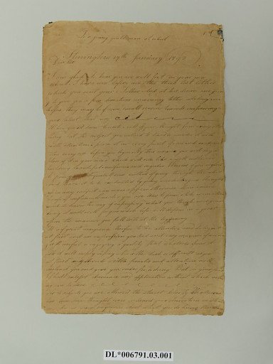 Letter to a young gentleman at school