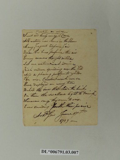 Poem on May