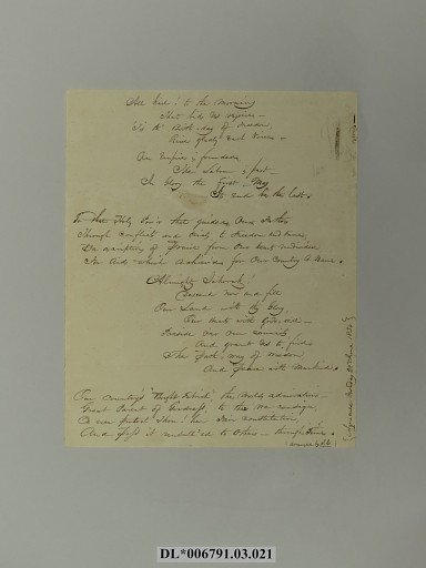 Verses arranged by S. C.