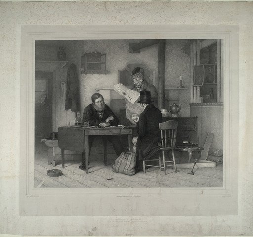 Untitled (Men playing cards)