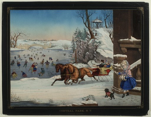 Central Park, N.Y. Winter Sports
