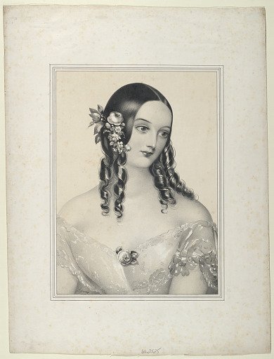 Untitled (Portrait of a young woman)