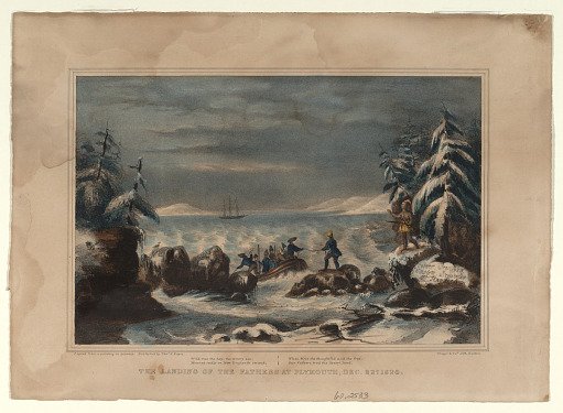 The Landing of the Fathers at Plymouth, Dec. 22d 1620