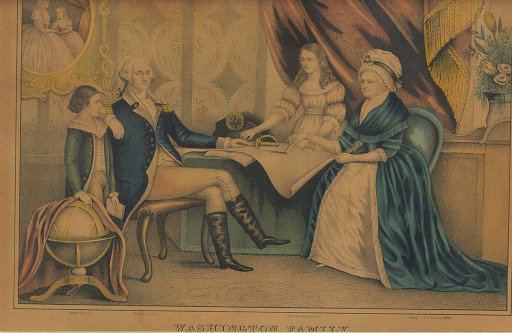 Washington Family by E.B. and E.C. Kellogg after Edward Savage