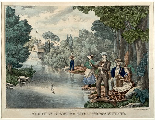 American Sporting Scene:Trout Fishing