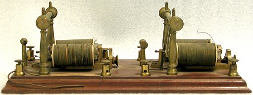 Bulkley telegraph repeater patent model