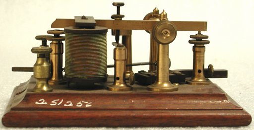Brownson telegraph repeater patent model