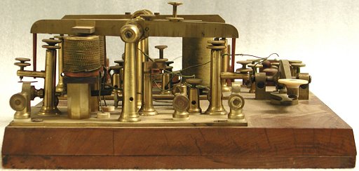 Smith telegraph repeater patent model