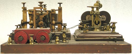 Williams-Farmer duplex telegraph patent model